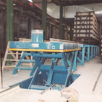 Kiln cart Lift