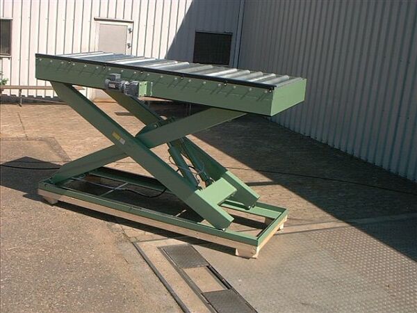 Production line lift with Powered Roller Track - (Section 1)