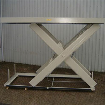 10 tonne single scissor platform lift