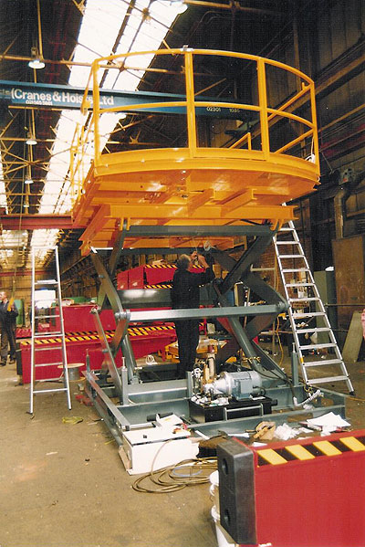 Channel Tunnel Maintenance Lift (Section 1)