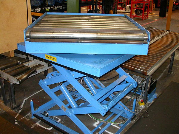 Double Vertical Scissor Lift Table (Section 1)