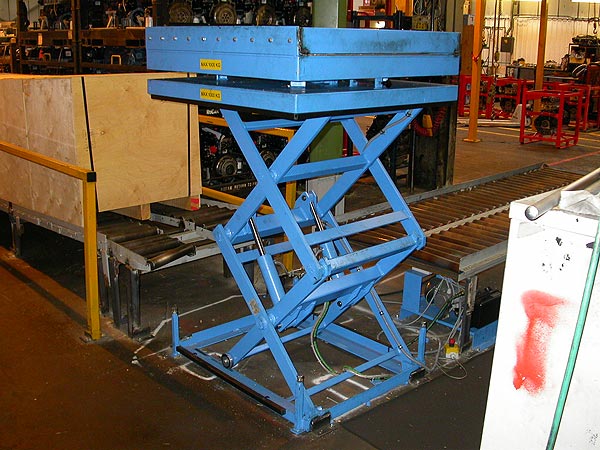 Double Vertical Scissor Lift Table (Section 2)